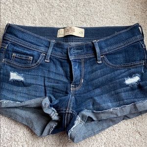 hollister jean shorts